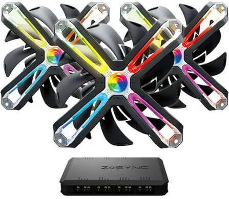 Zalman ZM-SF120 3-pack with Z-Sync
