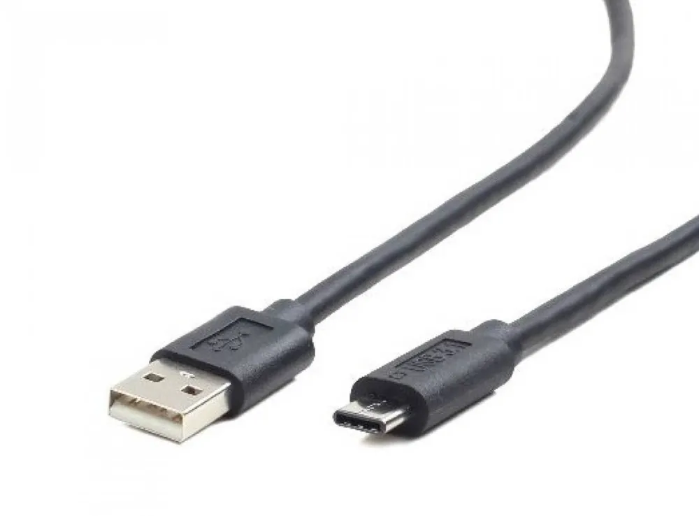 Gembird USB 2.0 (T) la USB 2.0 Type-C (T), 1.8m, negru, "CCP-USB2-AMCM-6"