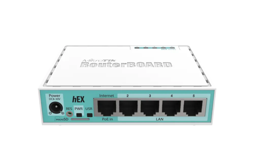 Router MIKROTIK RouterBOARD RB750GR3 hEX with Dual Core, Gigabit