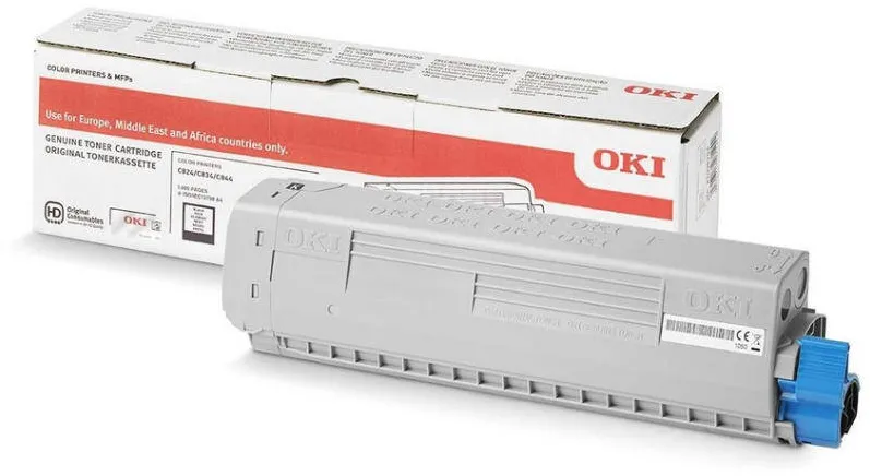 Toner imprimanta OKI Black 5000 pgs C824/834/844