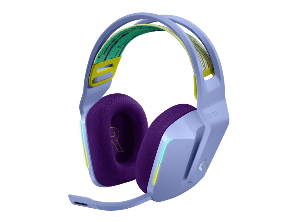 Casti Over-Head LOGITECH Gaming G733 Lightspeed Wireless RGB Lilac