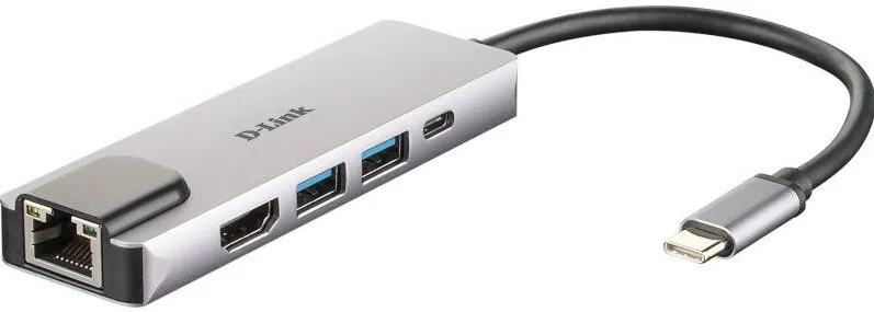 Docking Station D-Link 5-in-1 DUB-M520 USB Tip C