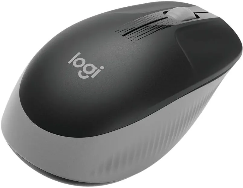 Mouse LOGITECH M190, Wireless, Mid Grey
