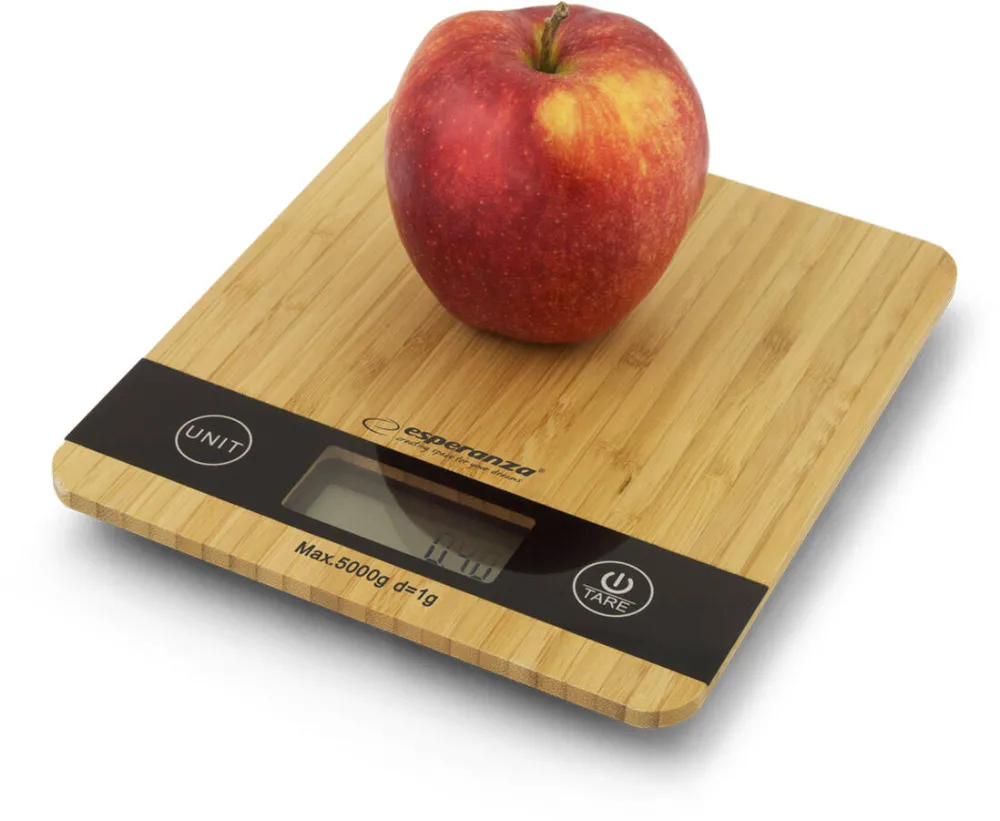 Esperanza EKS005 Electronic kitchen scale Bambus Tabletop Rectangle