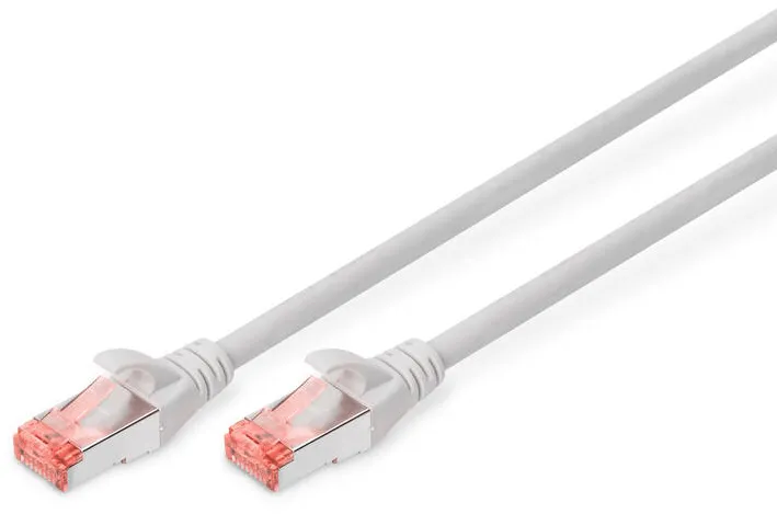 Assmann CAT 6A S-FTP patch cable Cu LSZH AWG 26/7 length 25 m color grey