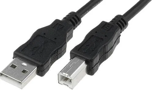Adaptor Assmann USB 2.0 connection cable type A - B M/M 0.5m USB 2.0 conform bl