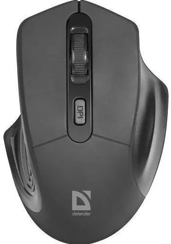 Mouse Defender OPTICAL DATUM MB-345 RF BLACK 1600DPI 4P