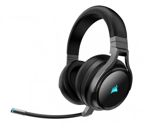 Casti Over-Head Corsair Gaming Virtuoso RGB Black Wireless XT