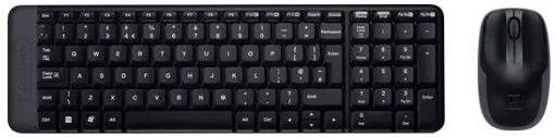 Kit Periferice LOGITECH tastatura si mouse MK220 US Black