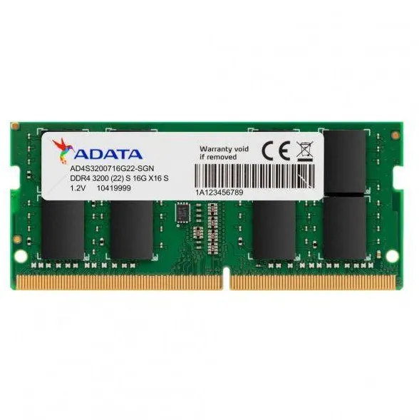 Memorie Laptop ADATA Premier 16GB, DDR4, 3200MHz, CL22, 1.2v