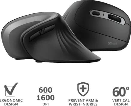 Mouse TRUST Verro Ergonomic Wireless