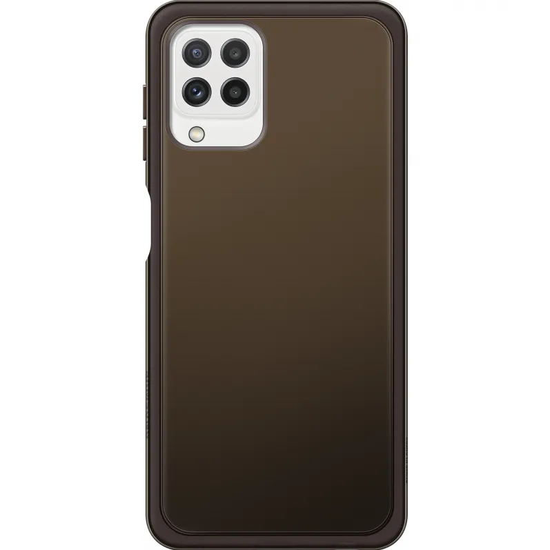 Samsung Galaxy A22 LTE (A225) - Capac protectie spate "Soft Clear Cover" - Negru