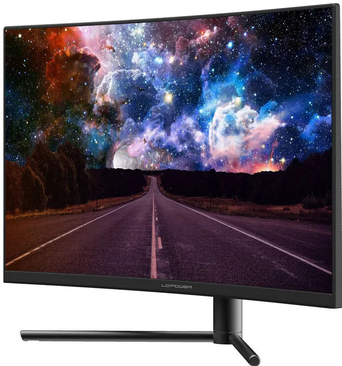 Monitor LC-Power LED Gaming Curbat LC-M27-FHD-240-C 27 inch FHD VA 1ms 240Hz Black