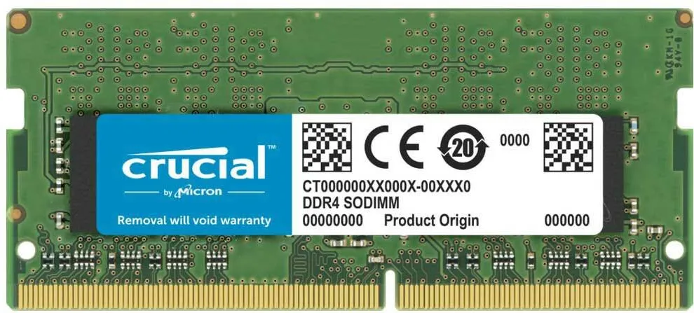 Memorie Laptop Crucial 32GB, DDR4, 3200MHz, CL22, 1.2v