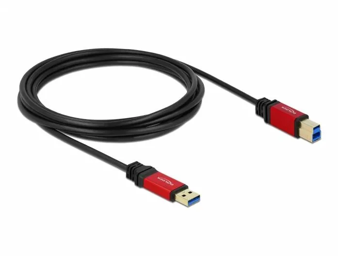 DELOCK 82758, Premium - USB cable - USB Type A to USB Type B - 3 m