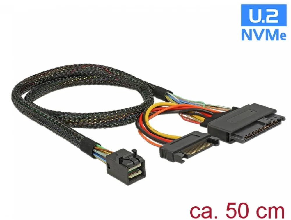 DELOCK 84819, SAS internal cable - 50 cm
