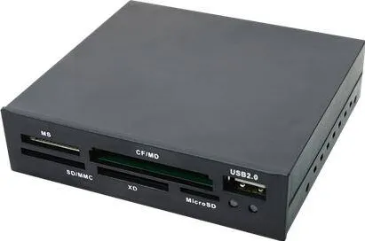 Card Reader Logilink Cardreader 3,5 USB 2.0 All-in-1+USB - - USB 2.0