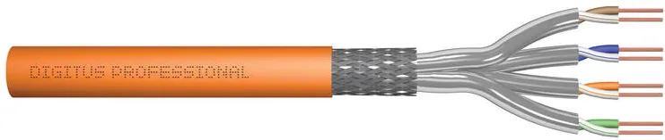 Assmann bulk cable - 1000 m - orange, DK-1743-VH-10