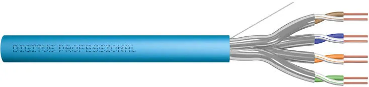 Assmann bulk cable - 100 m - light blue, DK-1623-A-VH-1