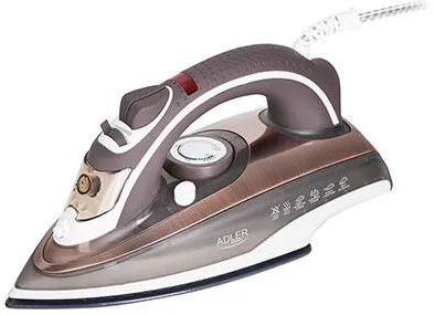 Adler Fier de calcat AD 5030, talpa ceramica, anti-picurare, anti-calc, auto curatare
