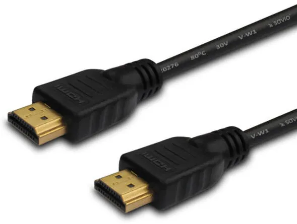 SAVIO HDMI (M) Cable, 20m, black, gold tips, v1.4 high speed, ethernet/3D CL-75