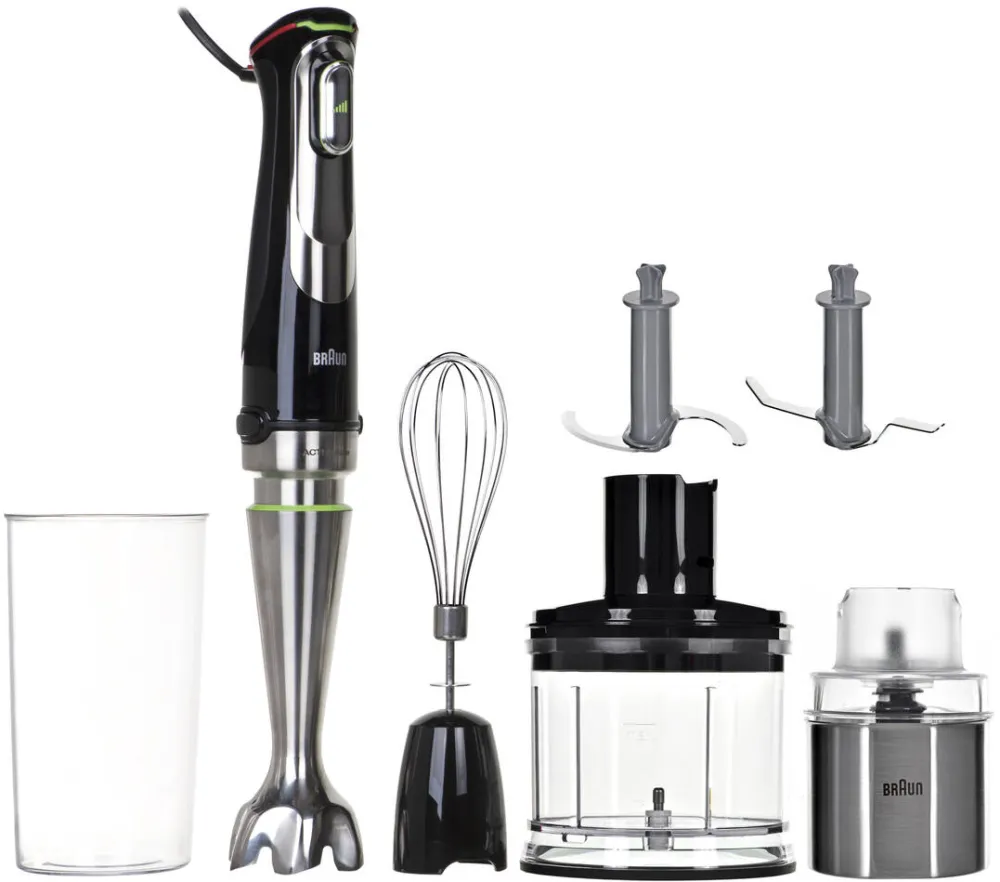 Blender de mana BRAUN MQ 9138XI 1200 W negru inox