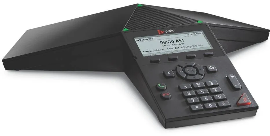 Casti Office/Call Center Poly Trio 8300 - conference VoIP phone - with Bluetooth interface