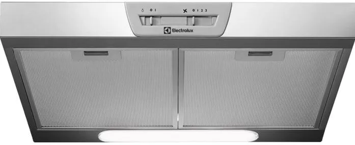 ELECTROLUX Hota traditionala LFU216X, Putere de absorbtie 208 m3/h, 1 motor, 60 cm, Inox