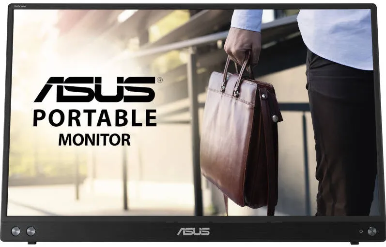 Monitor Asus Portabil ZenScreen MB16ACV 15.6 inch 5 ms Negru 60 Hz