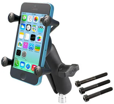 RAM MOUNTS Suport pentru telefon RAM ® X-Grip ® cu baza de clema pentru ghidon pentru motociclete