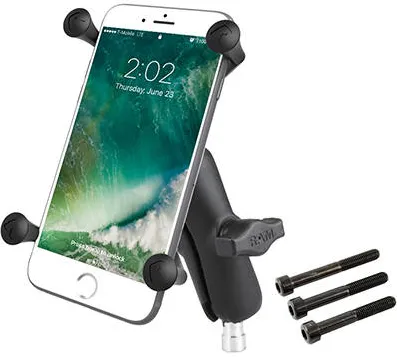 RAM MOUNTS Suport mare pentru telefon RAM ® X-Grip ® cu baza de clema pentru ghidon pentru motociclete