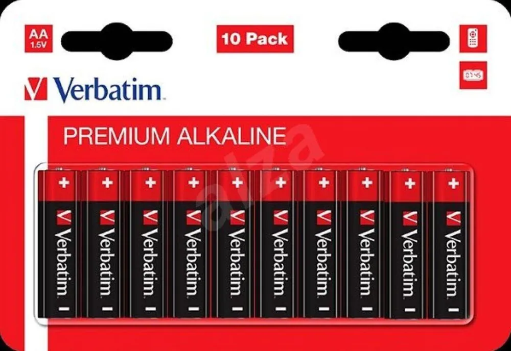 VERBATIM battery - 10 x AA / LR6 - alkaline