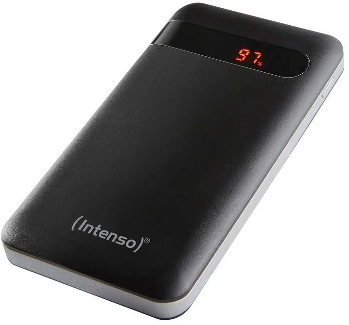 Intenso Baterie externa PD10000, 10000 mAh, 1x USB, 1x USB-C, 3A, cu tehnologia Quick Charge 3.0, Anthracite