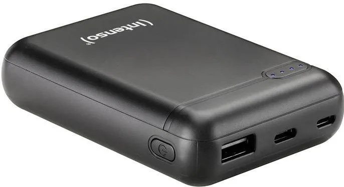 Intenso Baterie externa XS10000, 10000 mAh, 1x USB, 1x USB-C, 3.1A, Black