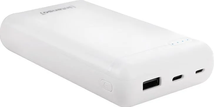 Intenso Baterie externa XS20000, 20000 mAh, 1x USB, 1x USB-C, 3.1A, White