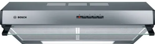 BOSCH Hota traditionala DUL63CC50, 350 m3/h, 60 cm, Argintiu