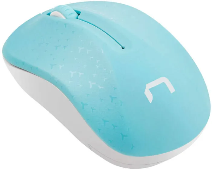 Mouse Natec Wireless Toucan Blue and White 1600DPI
