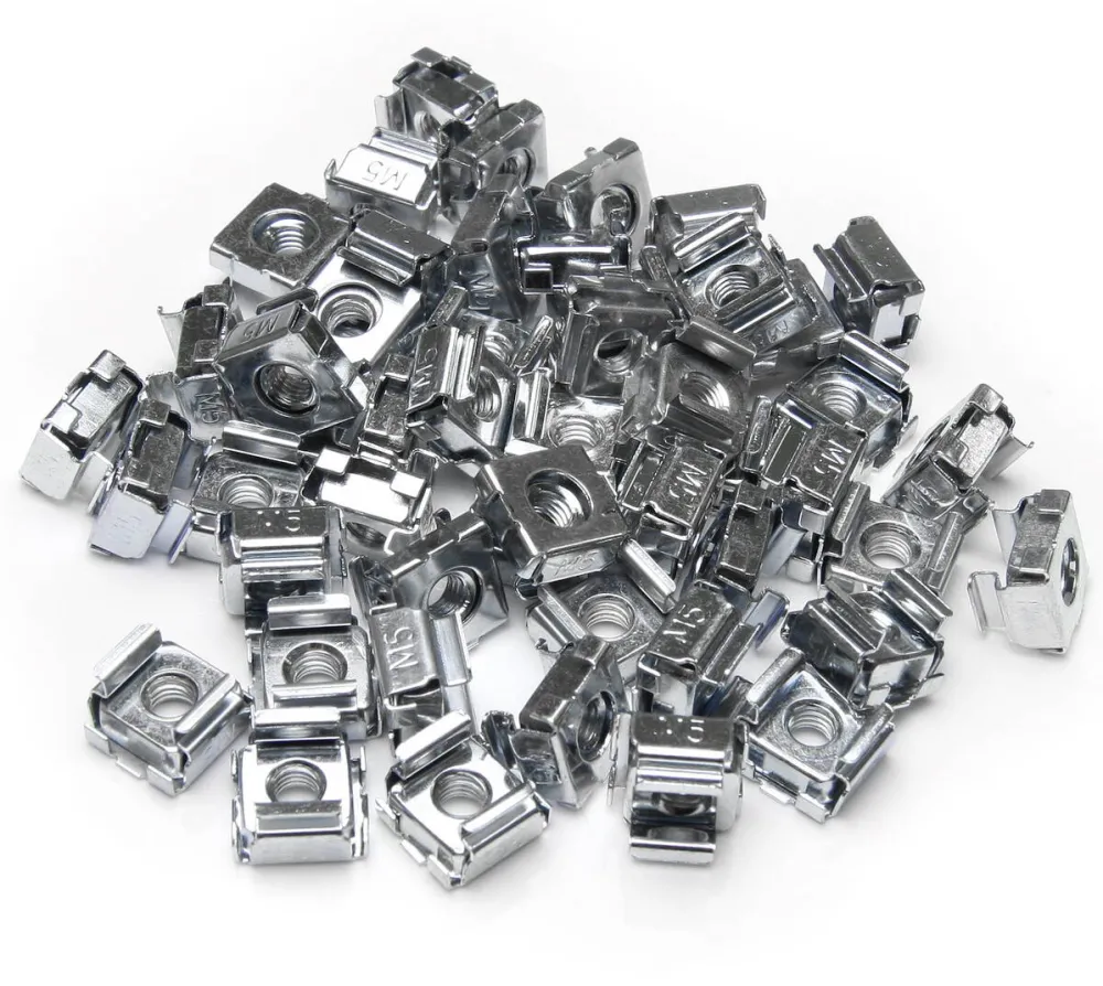 Accesoriu server StarTech 50 Pkg M5 Cage Nuts for Server Rack Cabinets