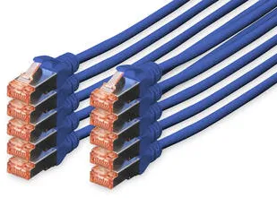 Accesoriu Retea Assmann Cablu Retea DIGITUS Professional - 25 cm - blue