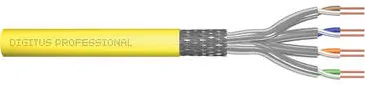 Accesoriu Retea Assmann Cablu Retea DIGITUS Professional bulk cable - 1000 m - yellow
