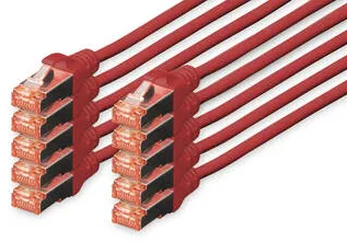 Accesoriu Retea Assmann Cablu Retea DIGITUS Professional - 50 cm - red