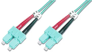 Accesoriu Retea Assmann Cablu Retea DIGITUS  - 10 m - aqua