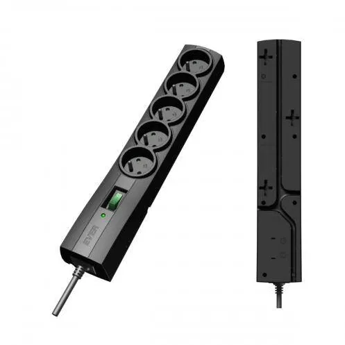Ever Priza/Prelungitor CLASSIC 5 AC outlet(s) 250 V Black 1.5 m