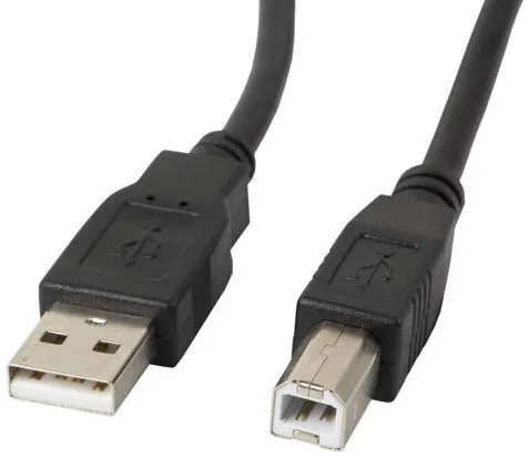 LANBERG Cablu Date  CA-USBA-11CC-0018-BK USB 1.8 m USB 2.0 USB B Negru