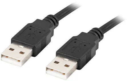 LANBERG Cablu Date  CA-USBA-20CU-0018-BK USB 1.8m 2.0 USB A Negru