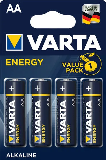VARTA Baterie Energy AA Single-use Alkaline