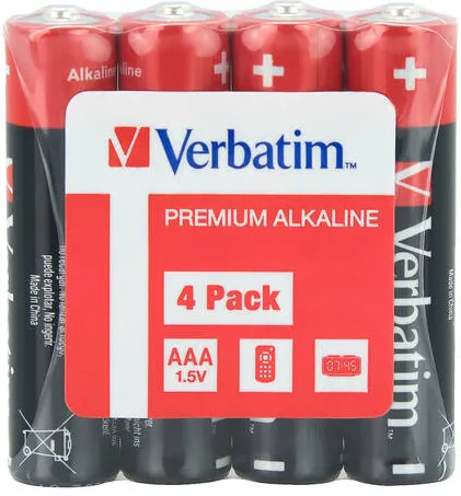 VERBATIM Baterie AAA Alkaline Batteries