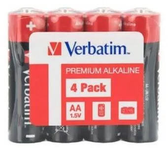 VERBATIM Baterii LR6 AA Alkaline 4 pc(s)