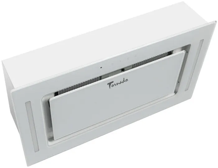 Tornado Hota Incorporabila Modul Sensor 1200 (52) LED, 1 motor Turbo, latime 52 cm, absorbtie 1200 m3/ora, filtru anti-grasimi aluminiu 5 straturi, Alb