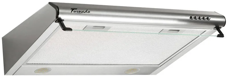 Tornado Hota traditionala Bona 20 (50) LED, 2 motoare, latime 50 cm, absorbtie 560 m3/ora, filtru anti-grasimi aluminiu 5 straturi, Inox
